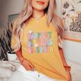 Happiest Sisters On The Earth Happy Birthday Sister Sister Women's Oversized Comfort T-Shirt Mustard