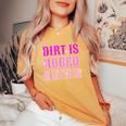 Howdy Rodeo Hot Pink Wild Western Yeehaw Cowgirl Country Women's Oversized Comfort T-shirt Mustard