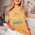 Be Kind To One Another Kindness Saying Anti Bully Women's Oversized Comfort T-shirt Mustard