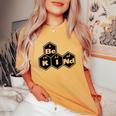 Be Kind Variety Species Quality Strain Occur Happen Women's Oversized Comfort T-shirt Mustard