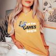 Let The Games Begin Racers Car Sports Buggy Women's Oversized Comfort T-shirt Mustard