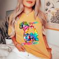 Hispanic Heritage Month Hispanic Girls Inspired Women's Oversized Comfort T-Shirt Mustard
