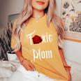 Toxic Mom Trending Mom For Feisty Mothers Women's Oversized Comfort T-Shirt Mustard