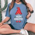 The Mom Gnome Family Matching Group Christmas Women's Oversized Comfort T-Shirt Blue Jean