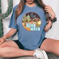 Neon Moon 90S Country Western Cowboy Cowgirl Women's Oversized Comfort T-shirt Blue Jean