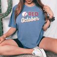 Vintage Red October Philly Philadelphia Baseball Women's Oversized Comfort T-Shirt Blue Jean