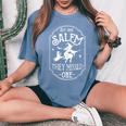 Vintage Retro Salem 1692 They Missed One Halloween Witch Women's Oversized Comfort T-Shirt Blue Jean Vintage Retro Salem 1692 They Missed One Halloween Witch Women's Oversized Comfort T-Shirt Blue Jean
