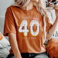 40Th Birthday Decorations Chapter 40 Est 1983 For Women's Oversized Comfort T-Shirt Yam