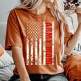 American Flag Army Mom Army Mother Women's Oversized Comfort T-Shirt Yam