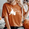 Barrel Racing Dad T Cowgirl Horse Riding Racer Women's Oversized Comfort T-shirt Yam