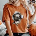 Sloth Cute Sloth Lazy Person Sloth Lover Sloth Women's Oversized Comfort T-Shirt Yam