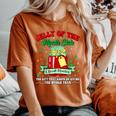 Groovy Christmas Jelly Of The Month Club Vacation Xmas Pjs Women's Oversized Comfort T-Shirt Yam