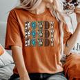Howdy Rodeo Western Country Cowboy Cowgirl Southern Vintage Women's Oversized Comfort T-shirt Yam