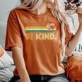 Be Kind Inspirational Retro Vintage Quote Autism Awareness Women's Oversized Comfort T-shirt Yam