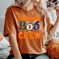 Kindergarten Boo Crew Teacher Student Halloween Costume 2023 Women's Oversized Comfort T-Shirt Yam