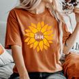 Matching Big Little Greek Reveal Sorority Family Sunflower Women's Oversized Comfort T-shirt Yam