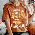 Music Teacher Musical Professor Conservatory Instructor Women's Oversized Comfort T-Shirt Yam