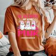 In October We Wear Pink Registered Nurse Life Breast Cancer Women's Oversized Comfort T-Shirt Yam