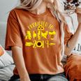 Promoted To Aunt Est 2019 T Sunflower Aunt Women's Oversized Comfort T-shirt Yam