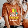 Proud Aunt Of A Class Of 2023 5Th Grade Graduate Women's Oversized Comfort T-shirt Yam