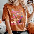 Stepping Into My 67Th Birthday 67 Years Old Pumps Women's Oversized Comfort T-Shirt Yam