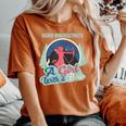 Never Underestimate A Girl With A Bow Archery Sagittarius Women's Oversized Comfort T-Shirt Yam