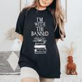 Im With The Banned Books I Read Banned Books Women's Oversized Comfort T-shirt Black