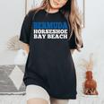 Bermuda Horseshoe Bay Beach Women's Oversized Comfort T-Shirt Black