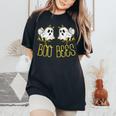 Boo Bees Couples Halloween Costume For Adult Her Women's Oversized Comfort T-Shirt Black