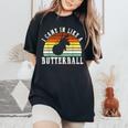 I Came In Like A Butterball Thanksgiving Kid Women's Oversized Comfort T-Shirt Black