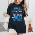 Cowgirl T Cowgirls Are Gods Wildest Angels Women's Oversized Comfort T-shirt Black