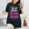 Foreign Host Family Mom Cool Exchange Student Women's Oversized Comfort T-Shirt Black