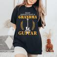 Guitar Grandma Never Underestimate A Grandma Women's Oversized Comfort T-Shirt Black