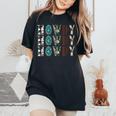 Howdy Rodeo Western Country Cowboy Cowgirl Southern Vintage Women's Oversized Comfort T-shirt Black