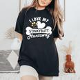 Huntaway Dog Huntaway Women's Oversized Comfort T-Shirt Black