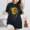 March 1989 31 Years Of Being Awesome Mix Sunflower Women's Oversized Comfort T-shirt Black