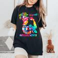 Hispanic Heritage Month Hispanic Girls Inspired Women's Oversized Comfort T-Shirt Black