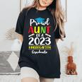 Proud Aunt Of A Class Of 2023 Kindergarten Graduate Women's Oversized Comfort T-shirt Black