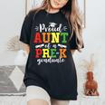 Proud Aunt Of A Prek 2023 Graduate Graduation Class Of 2023 Women's Oversized Comfort T-shirt Black