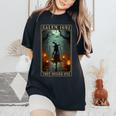 Salem 1692 They Missed One Halloween Witch Trials Women's Oversized Comfort T-Shirt Black