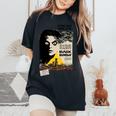 Stare Into These Eyes Creepy Horror Movieretro Movie Poster Creepy Women's Oversized Comfort T-Shirt Black