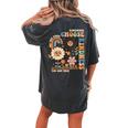 Choose Kindness You Got This Groovy Be Kind Inspirational Women's Oversized Comfort T-shirt Back Print Pepper