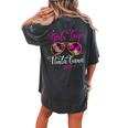 Girls Trip Punta Cana 2023 Weekend Vacation Birthday Women's Oversized Comfort T-shirt Back Print Pepper