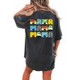 Toy Story Mama Mom For Women's Oversized Comfort T-shirt Back Print Pepper