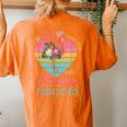 Im 50 Years Old And Flocking Fabulous 50Th Bday Flamingo Women's Oversized Comfort T-Shirt Back Print Yam