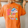 50Th Birthday Cruise 50 Years Old Birthday Cruising Crew Women's Oversized Comfort T-shirt Back Print Yam