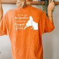 Barrel Racing Grandma T Cowgirl Horse Riding Racer Women's Oversized Comfort T-Shirt Back Print Yam