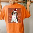 Beagle Christmas Lights Ugly Sweater Dog Lover Women's Oversized Comfort T-shirt Back Print Yam
