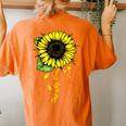 Best Wife Ever Sunflower Women's Oversized Comfort T-Shirt Back Print Yam