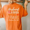 Couple Matching Husband And Wife Travel Partners For Life Women's Oversized Comfort T-shirt Back Print Yam